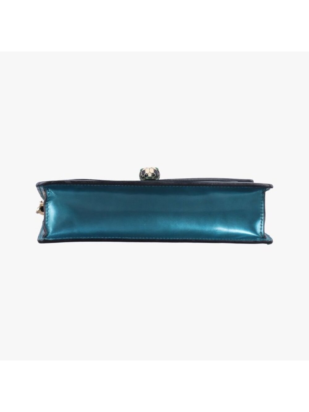 ★SOLD★ Bvlgari Serpenti Forever Blue Patent Shoulder - Picture 3 of 15